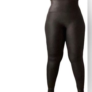 Spanx Faux Leather Leggings in Black